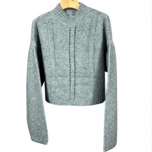 가을 상단 스웨터 대형 니트 여성 스웨터